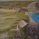 Down from Houns Tout, February